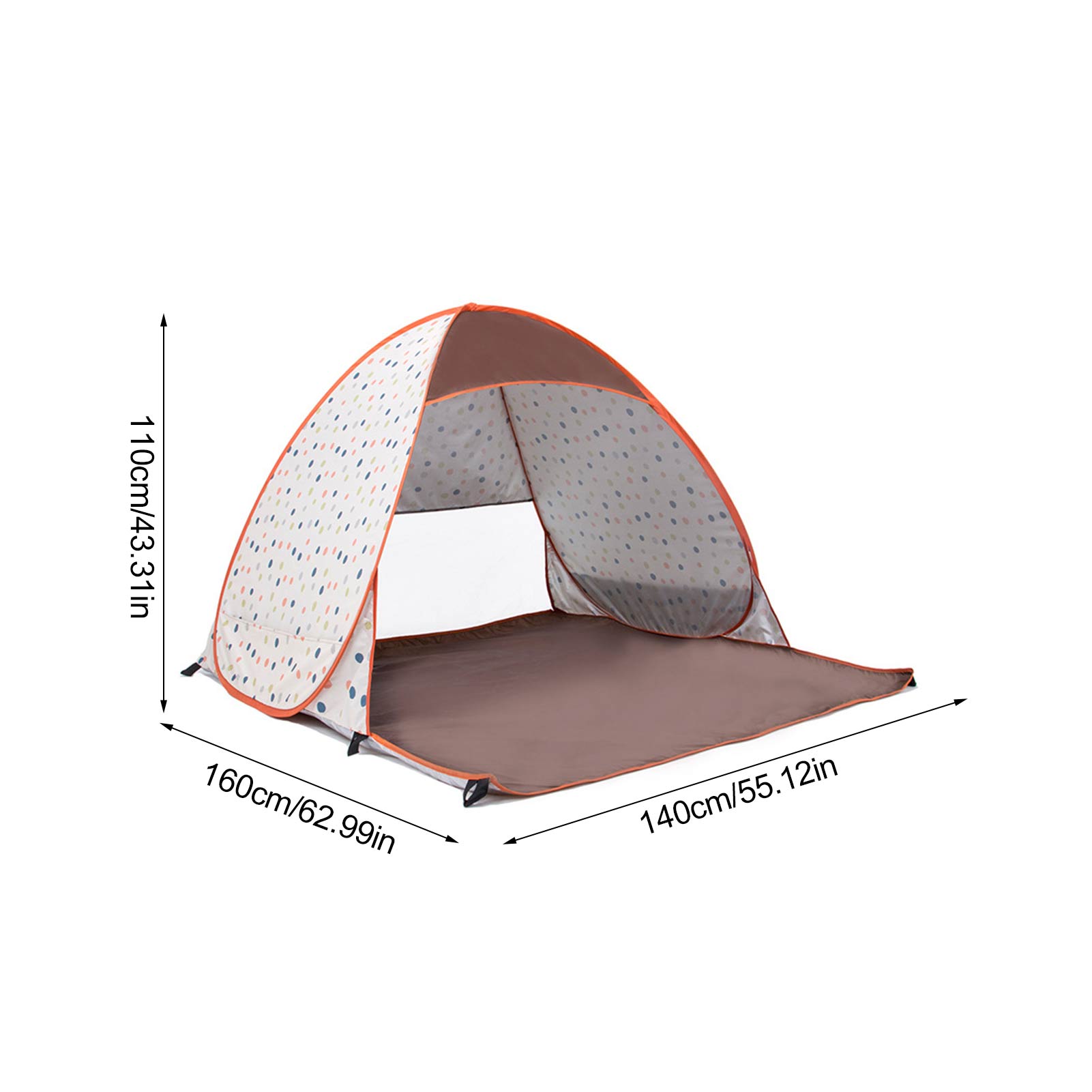 Cheap Goat Tents Beach Tent Outdoor Instant Pop up Open Tents Waterproof Anti UV Sun Shelter With Pegs UV Protection Camping Fishing Tent Tents 
